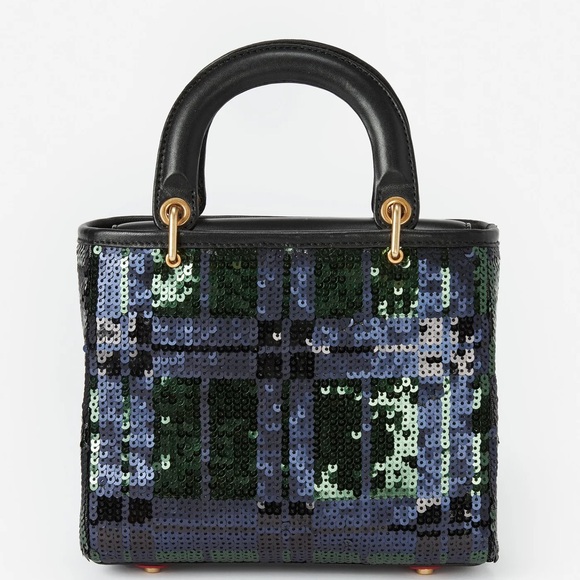 J. McLaughlin Handbags - J. McLaughlin | Mathilde Sequin Handbag in Black Watch